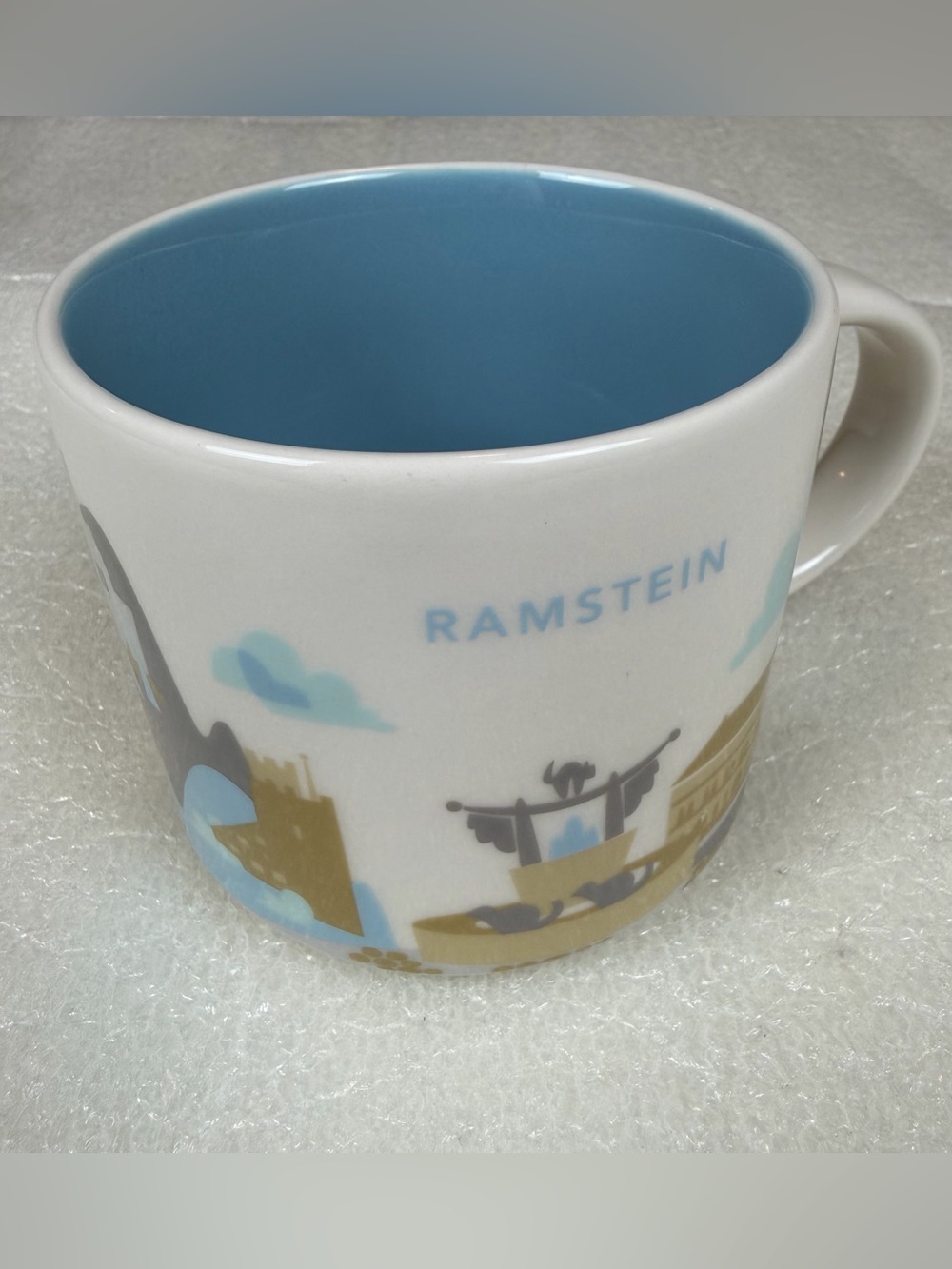 2016 Starbucks Ramstein Germany You Are Here Collection Coffee Mug 14 Oz Note